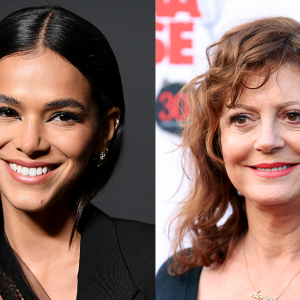 Bruna Marquezine conta que estava em meio à gravação de uma cena quando viu a atriz Susan Sarandon se aproximar