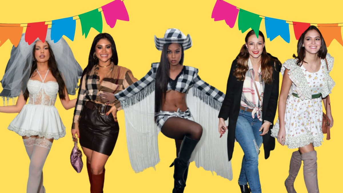 São João: 115 looks para as festas juninas, com ideias de roupas