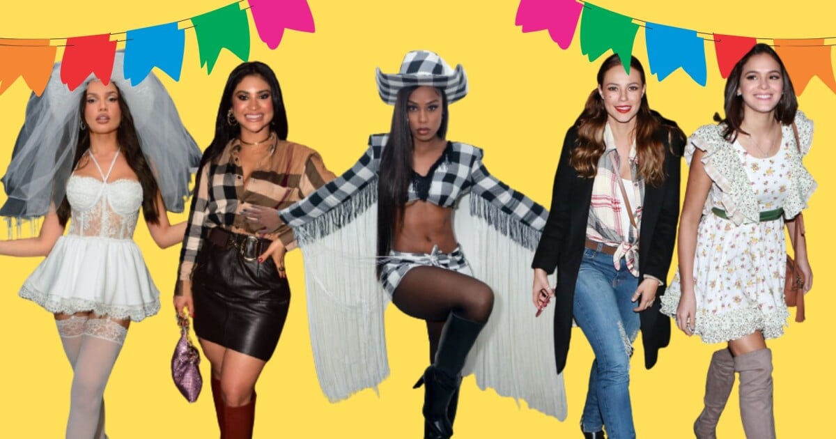 Anarriê! Os looks de festa juninas de famosas - desde os típicos aos nada  óbvios - vão te inspirar em 40 fotos: Fotos - Purepeople