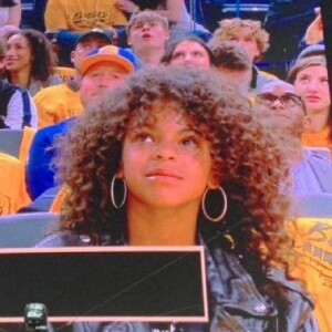 Em junho, Blue Ivy virou um dos assuntos mais comentados ao surgir em um jogo de basquete