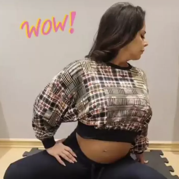 Viviane Araújo fala sobre as mudanças no corpo com a gravidez