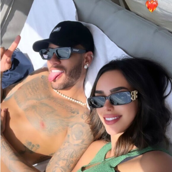 Antes de Las Vegas, Bruna Biancardi e Neymar curtiram o sol de Miami