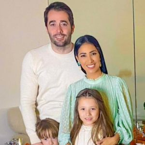 Simaria e Vicente Escrig têm dois filhos: Giovanna e Pawel