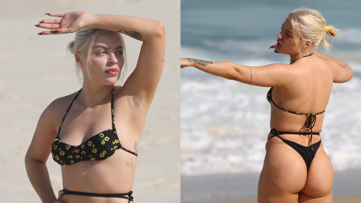 Foto: Luisa Sonza aproveitou um momento de folga nesta quarta-feira (22