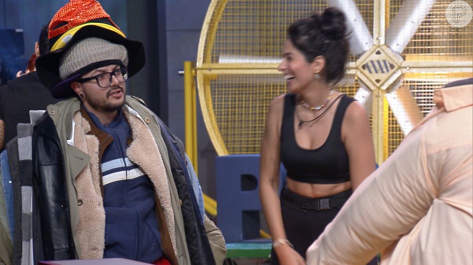 'Power Couple 2022': após as prova dos Homens e Mulheres, Pe Lanza e Anne Duarte foram parar na DR