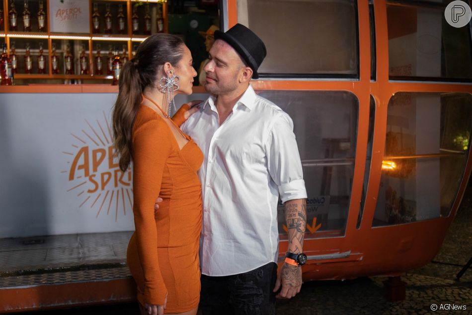 Paolla Oliveira e Diogo Nogueira têm encantado os seguidores com declarações de amor públicas