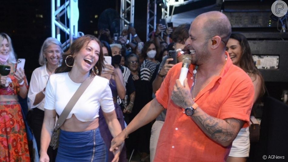 Recentemente, Paolla Oliveira declarou que tem planos de engravidar de Diogo Nogueira