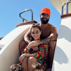 Gusttavo Lima, Andressa Suita e os filhos passaram momentos em família em Angra dos Reis, destino paradisíaco do Rio de Janeiro