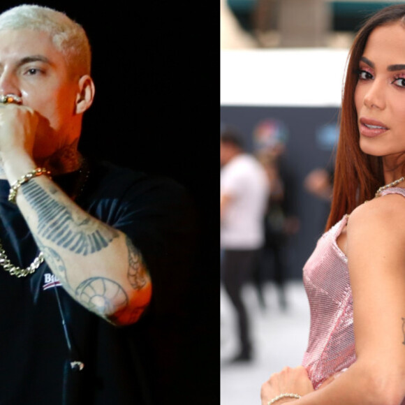 Anitta afastou rumores de romance com o rapper Filipe Ret