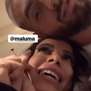 Anitta confirmou que ela e Maluma estão bem novamente