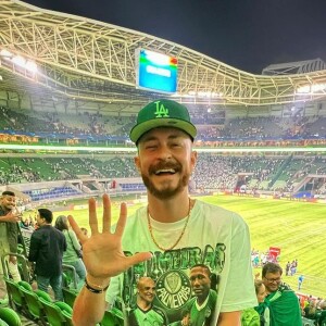 Fred é fanático pelo Palmeiras e foi zoado após a notícia do novo affair de Bianca