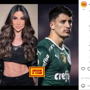 Web brincou com o fato de Bianca Andrade estar vivendo affair com jogador do Palmeiras