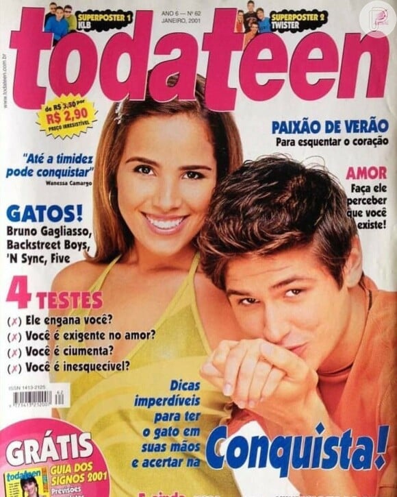 Wanessa Camargo e Dado Dolabella protagonizaram um dos namoros mais comentados da primeira metade dos anos 2000