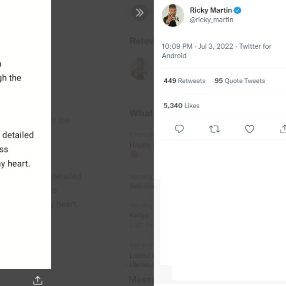 Ricky Martin disse que as acusações são falsas