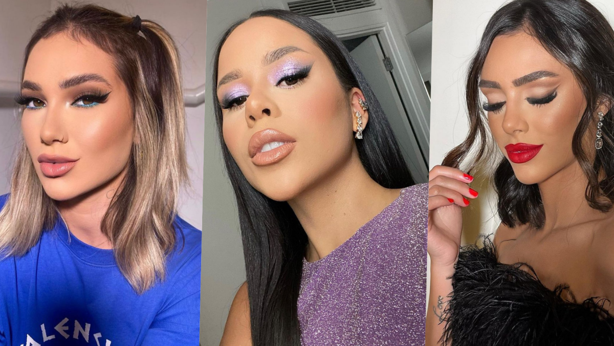 Maquiagens mais bonitas das famosas em 2020