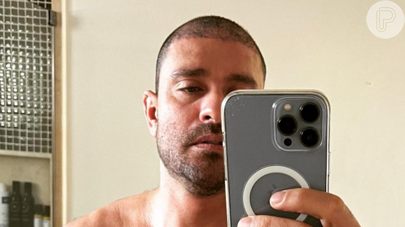 Diogo Nogueira arrancou suspiros nas redes sociais na manhã desta quinta-feira (21)