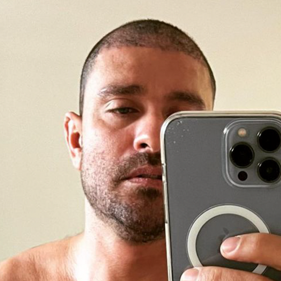 Diogo Nogueira arrancou suspiros nas redes sociais na manhã desta quinta-feira (21)