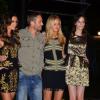 Paul Walker posou com as modelos Izabel Goulart, Erin Heatherton e Thairine Garcia