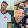 Diego Ribas mostra reação dos filhos ao anunciar saída do Flamengo