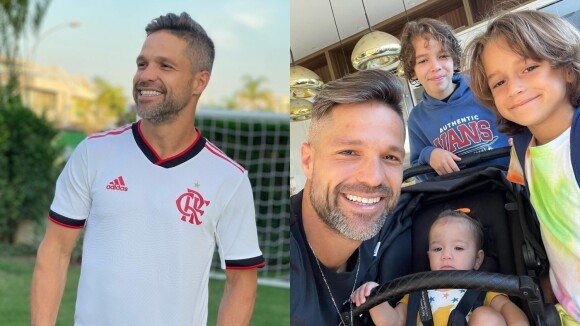 Diego Ribas mostra reação surpreendente dos filhos ao avisar que vai sair do Flamengo. Vídeo!