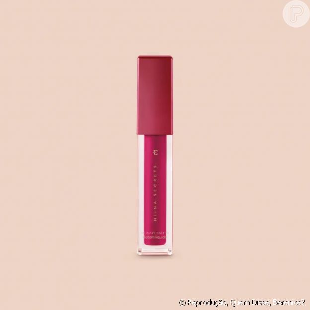 Batom Líquido Pink Peônia, Niina Secrets