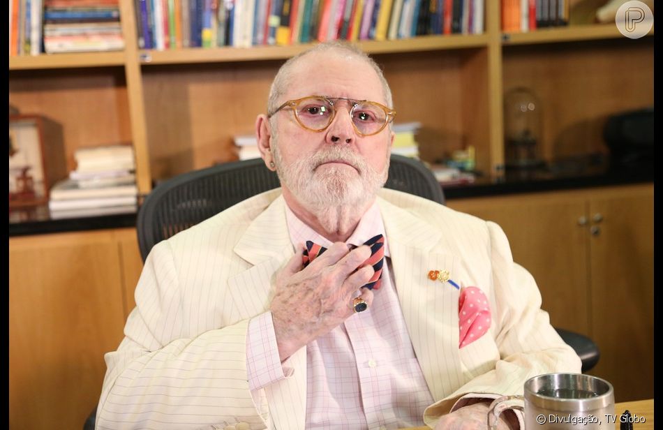 Jô Soares se internou por conta de um quadro de pneumonia, segundo o jornal Extra