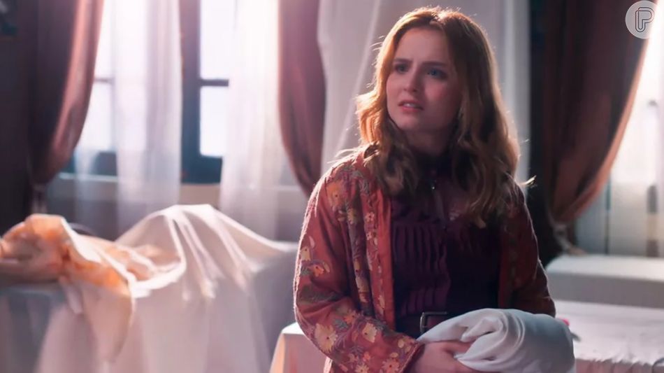 Última semana da novela 'Além da Ilusão': Isadora fica assustada quando Joaquim reage bem mal ao ouvir o nome de Abel, no capítulo de segunda-feira, 15 de agosto de 2022