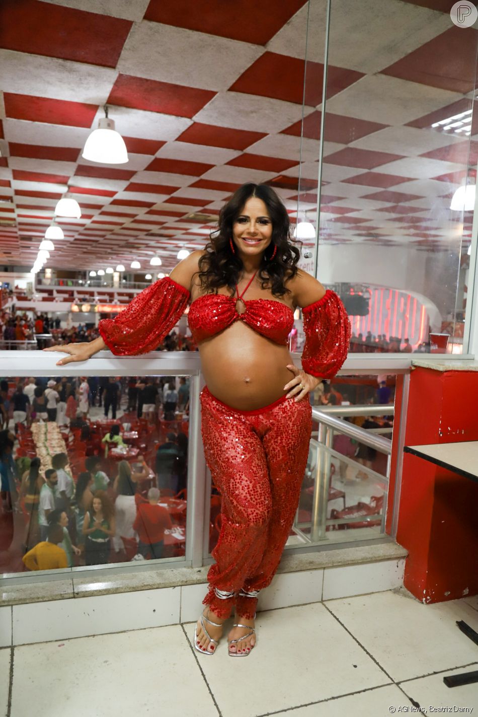 Viviane Araujo deseja ter um parto normal