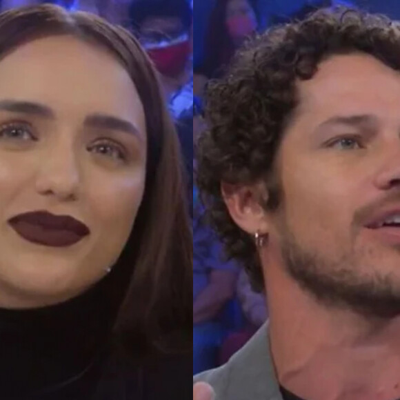 No 'Domingão', Rafa Kalimann revelou que encontro com José Loreto aconteceu no palco de Luciano Huck