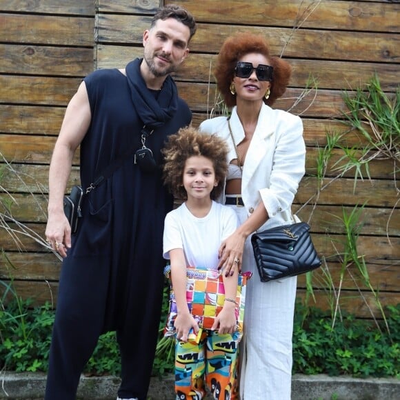 Igor Rickli e Aline Wirley são pais de Antônio, de 7 anos