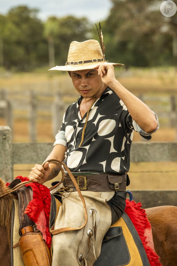 Silvero Pereira interpreta Zaquieu no remake da novela 'Pantanal'