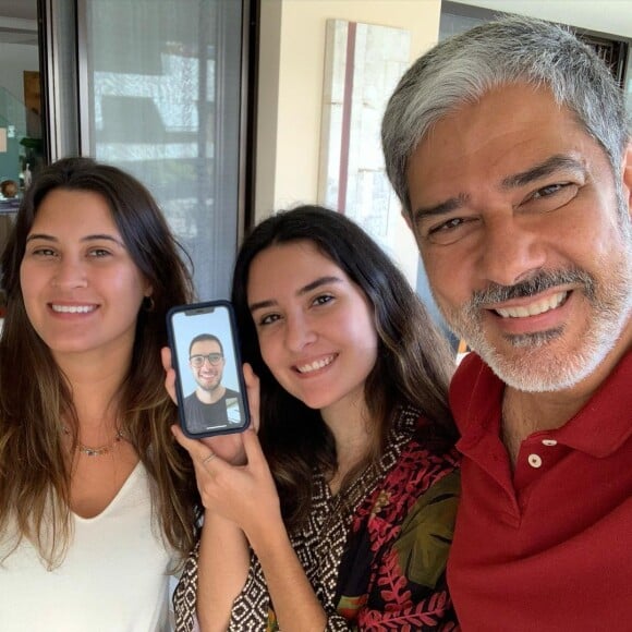 Fátima Bernardes e William Bonner são pais de trigêmeos