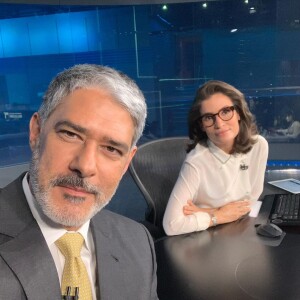William Bonner segue no comando do Jornal Nacional