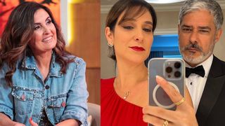 Fátima Bernardes se junta a William Bonner e à atual mulher do ex-marido, Natasha Dantas, em selfie. Veja!