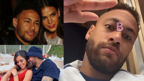 Neymar com saudade de uma ex com a letra B? Vídeo do craque atiça fãs, mas levanta questionamento: 'Qual das duas?'