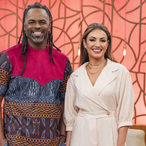 Patricia Poeta assumiu o 'Encontro' ao lado de Manoel Soares, mas atração leva apenas o nome da jornalista