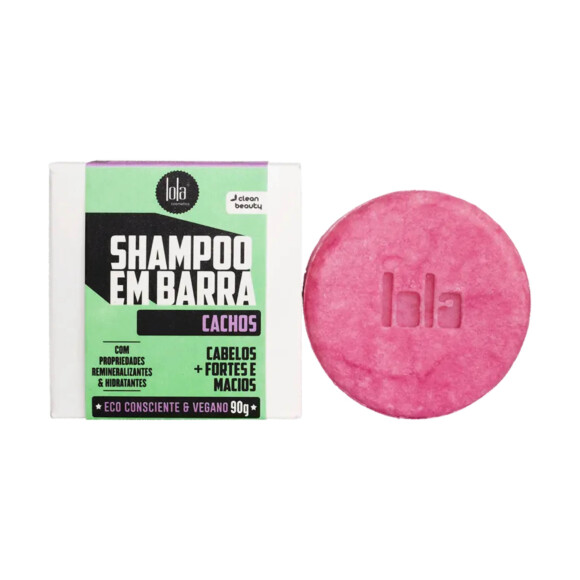 Shampoo em barra cachos, Lola Cosmetics