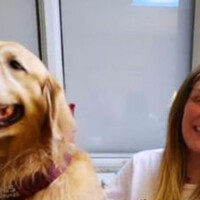 Que fofura! Na luta contra câncer, Simony recebe a visita de pets no hospital