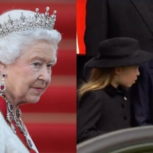 Príncipe George e Princesa Charlotte chamam atenção em funeral de Rainha Elizabeth II