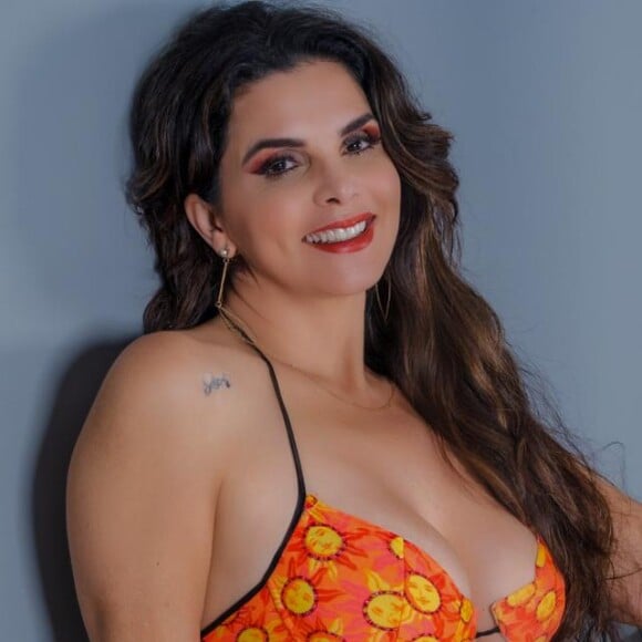 Luiza Ambiel utilizou o mesmo biquíni de 25 anos para ensaio em homenagem à Banheira do Gugu