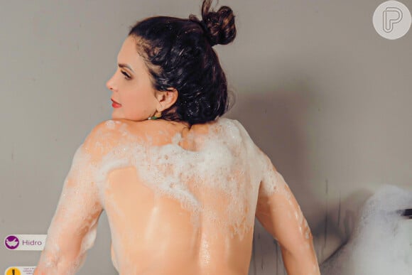 Fotos sensuais de Luiza Ambiel: 'Na Banheira, eu me comportava, mas aqui... Já não posso dizer o mesmo'