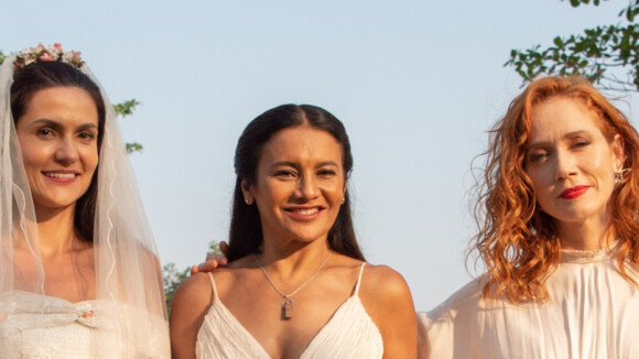 3 casamentos marcam o último capítulo da novela 'Pantanal'! Veja fotos e detalhes dos vestidos de noiva