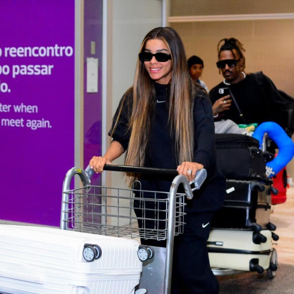 Ludmilla e Brunna estavam em viagem internacional