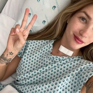 Aline Gotschalg ficou sem voz após uma cirurgia para combater o câncer