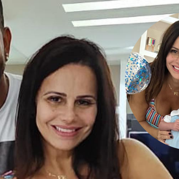 Um mês do filho de Viviane Araujo e Guilherme Militão: essas fotos vão te encantar!