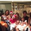 Patricia Abravanel passa primeiro Natal ao lado do filho Pedro, de 3 meses, com a família do noivo, Fábio Faria: 'Amor, paz e alegria', escreveu ela na legenda da foto compartilhada nesta quinta-feira, 25 de dezembro de 2014