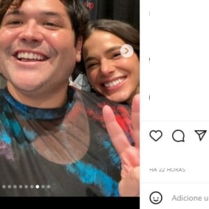 Xolo Maridueña e Bruna Marquezine surgiram juntos em evento nos EUA