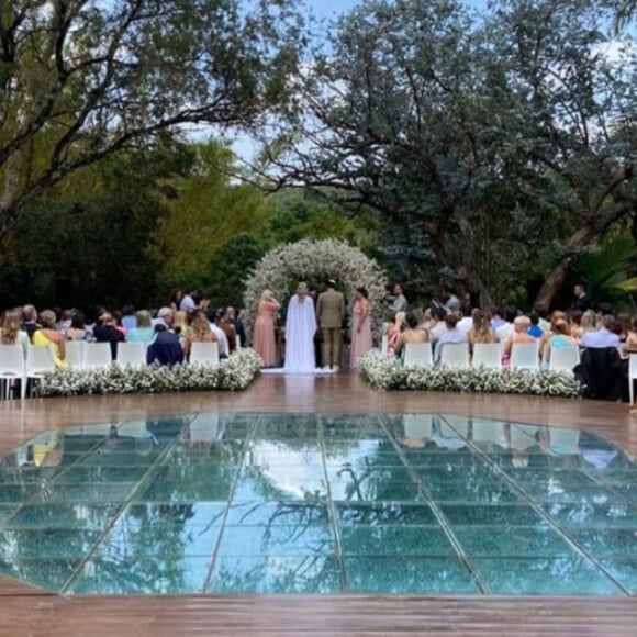 Casamento de Luciano Szafir para 300 convidados aconteceu em Campinas (SP)