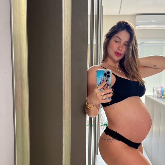 Virginia Fonseca está na reta final da gestação