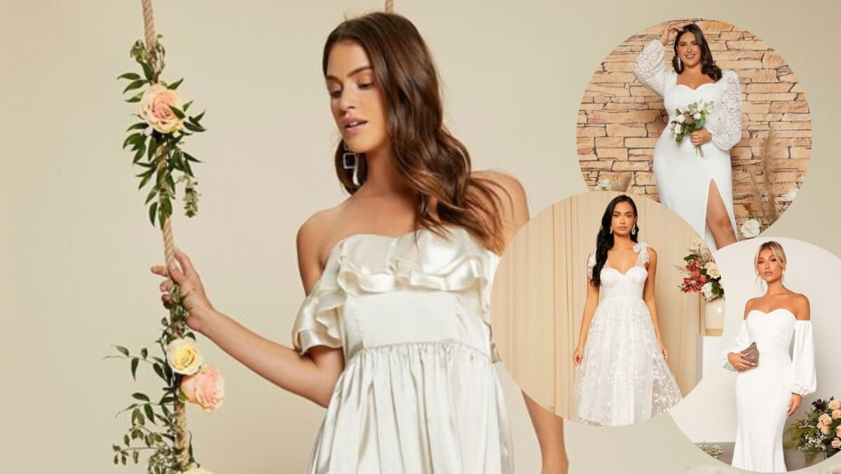 Dá para comprar vestido de noiva na Shein! Aqui estão 10 opções de look  para casamento de até R$ 199 - Purepeople